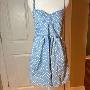 princess polly baby blue dress HOLLISTER Summer Dress in Navy main image 0